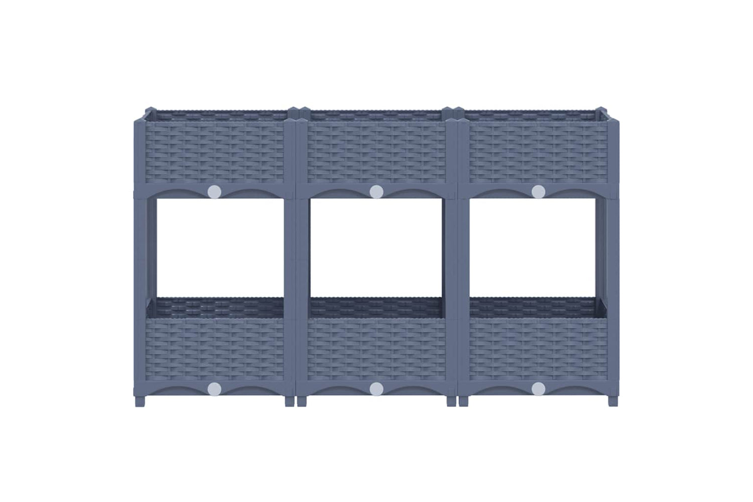 vidaXL 310407 Raised Bed 120x40x71cm Polypropylene-2
