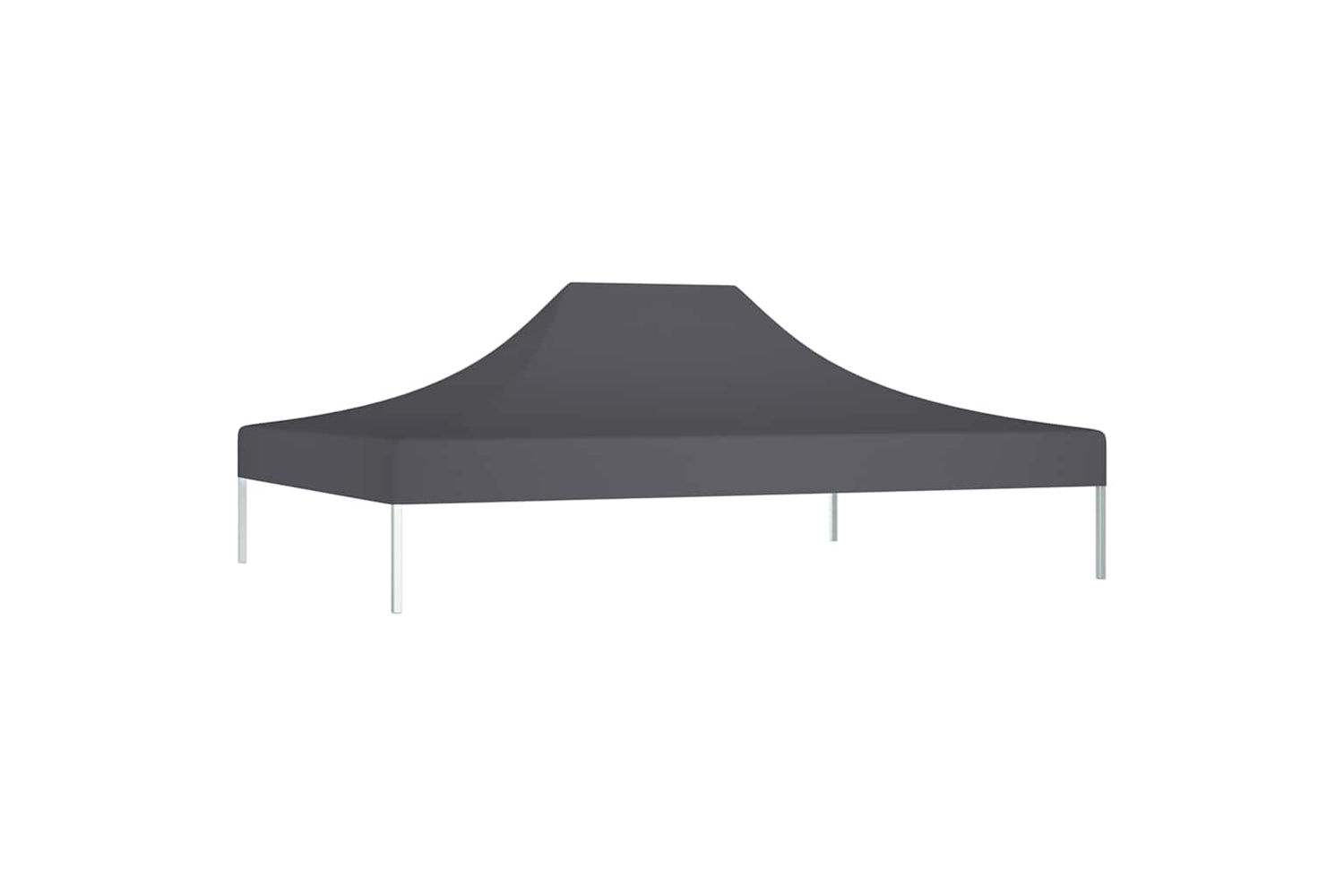 Vidaxl 315364 Party Tent Roof 4.5x3 M Anthracite 270 G/mâ²-2