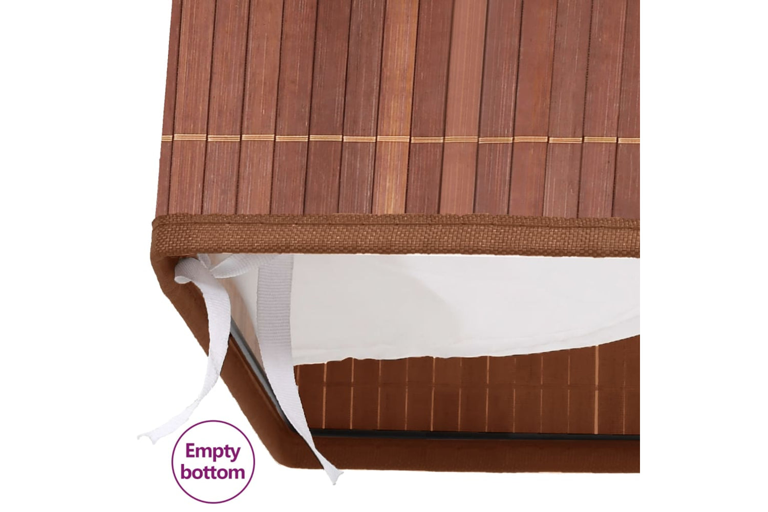 Vidaxl 320768 Bamboo Storage Boxes 4 Pcs Brown-9