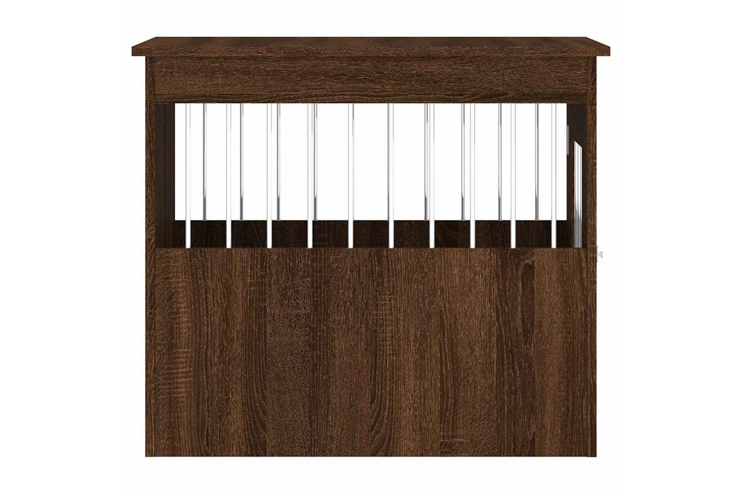 vidaXL 838322 Dog Crate Furniture Brown Oak 55x75x65cm Engineered Wood-7