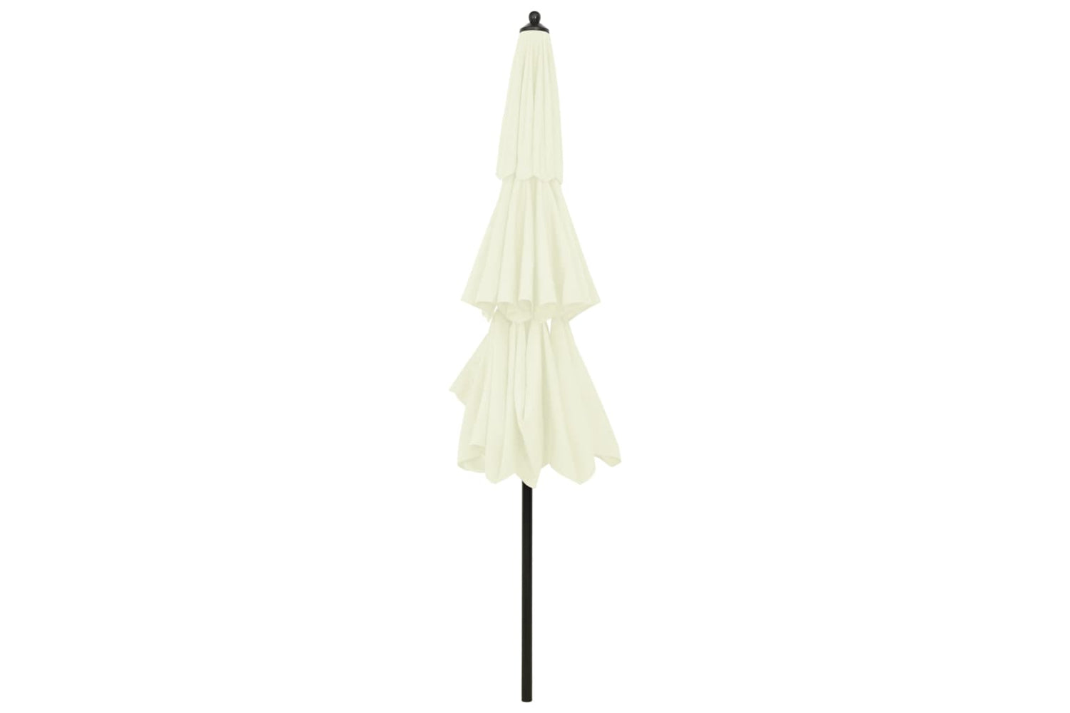 Vidaxl 313868 3-tier Parasol With Aluminium Pole Sand 3 M-4