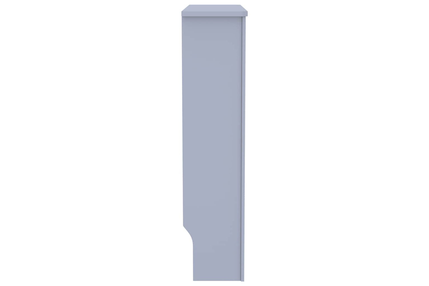 vidaXL Mdf Radiator Cover Grey 78cm-4