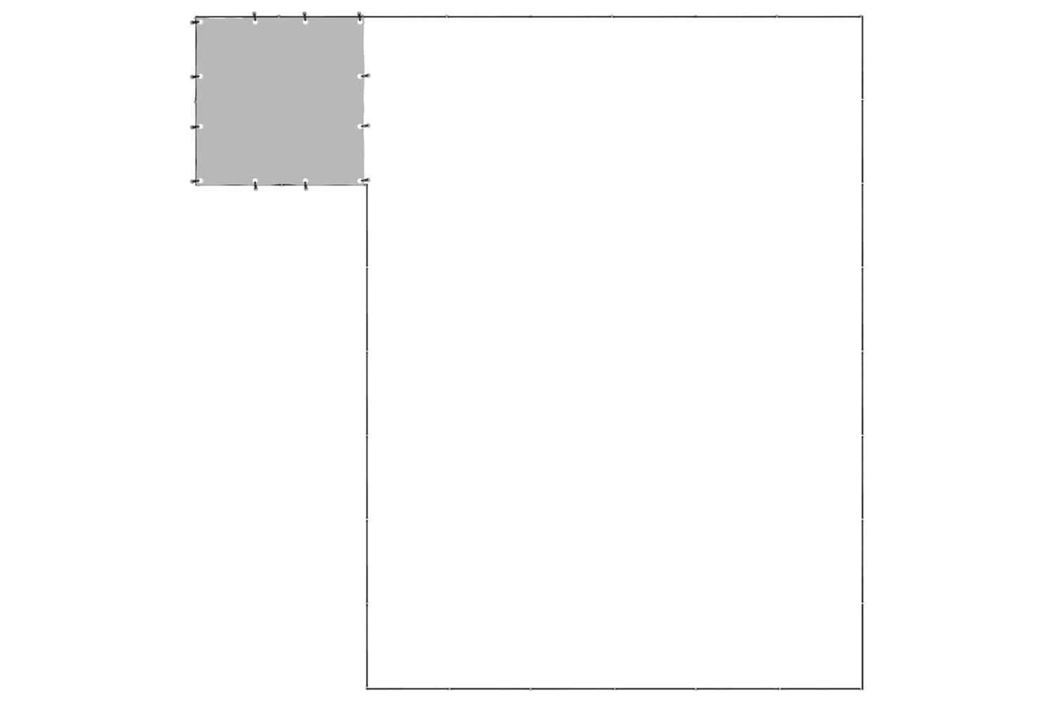Vidaxl 3082227 Dog Kennel Black 15.73 M2 Steel-4