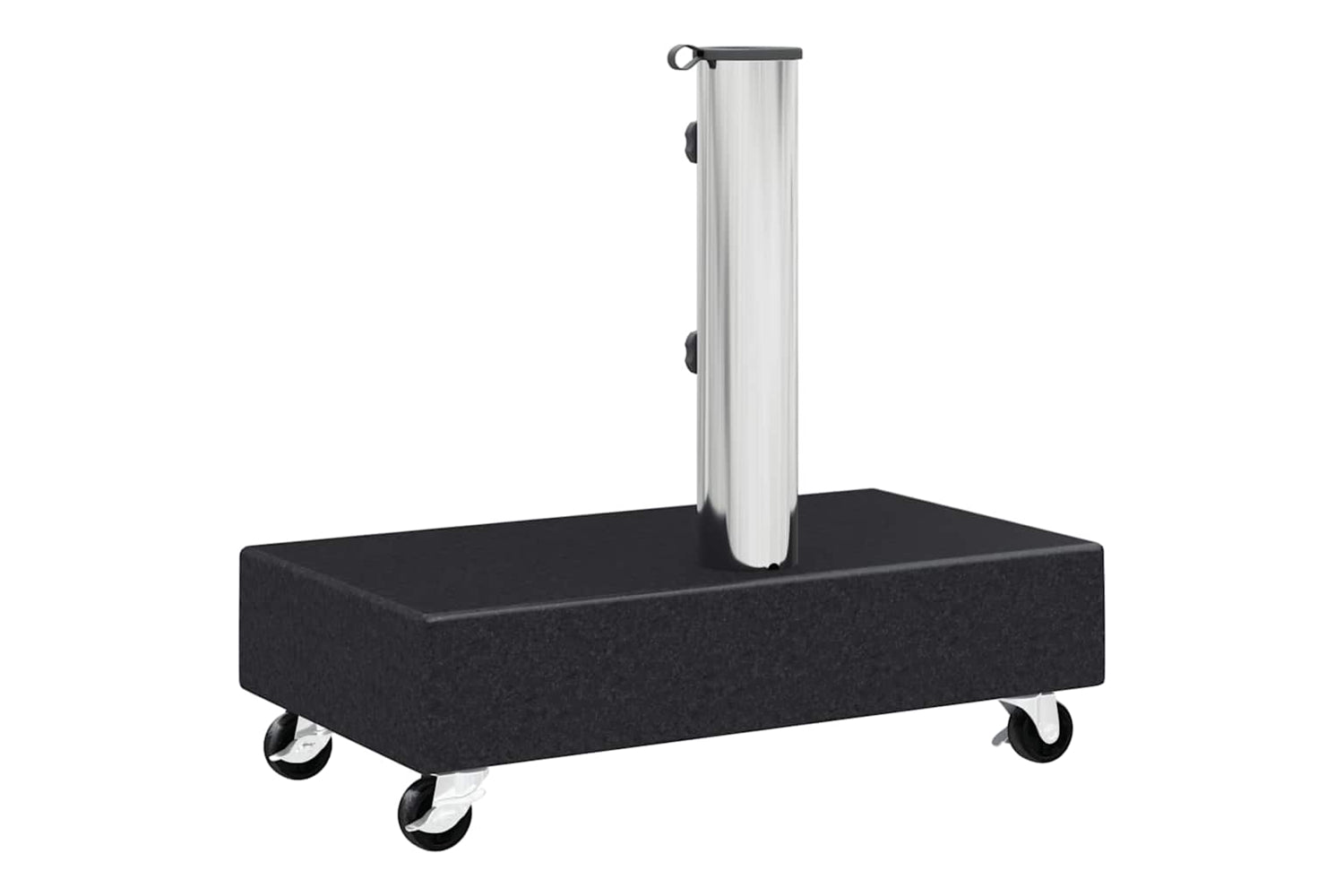 vidaXL 313667 Umbrella Base Black 45x25x8cm Granite-7