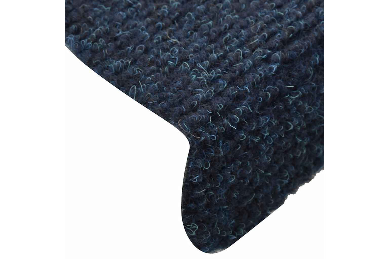 vidaXL 322357 Self-adhesive Stair Mats 15 Pcs Navy 65x21x4cm Needle Punch-6
