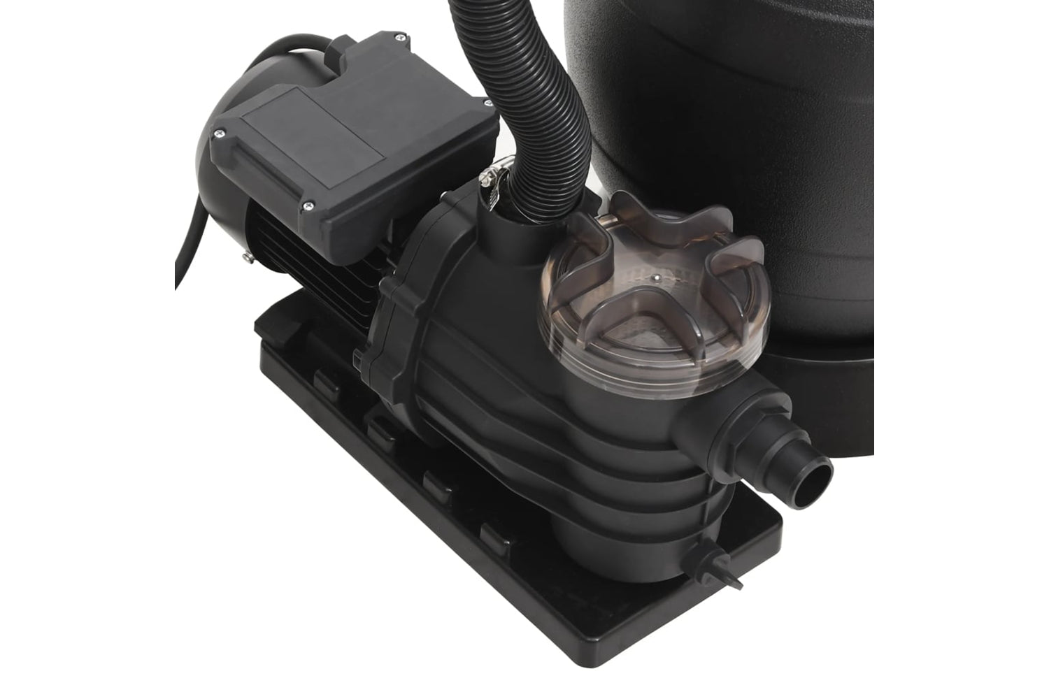 Vidaxl Pool Sand Filter With Prefilter Black-5