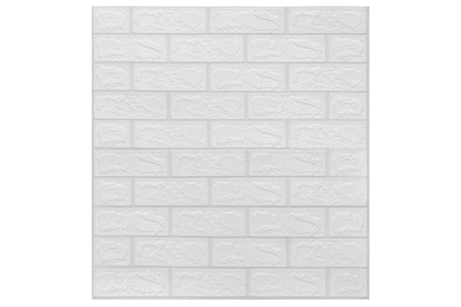 Vidaxl 150719 3d Wallpaper Bricks Self-adhesive 20 Pcs White-2