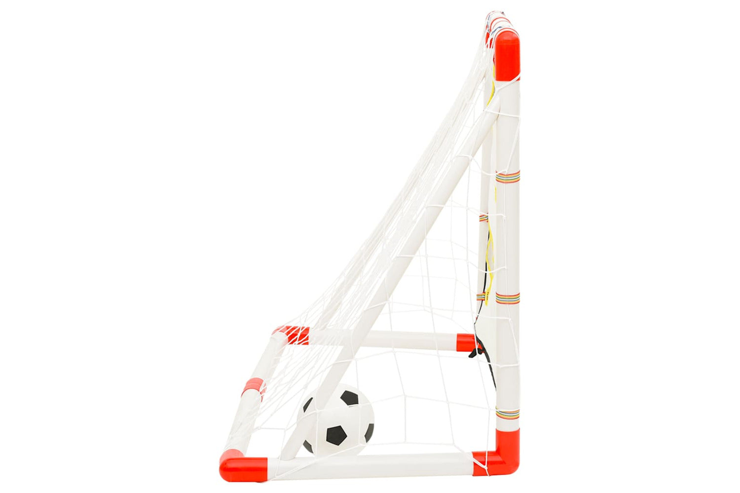Vidaxl Children Football Goal Set With Goal Wall 120x51x77.5 Cm-5