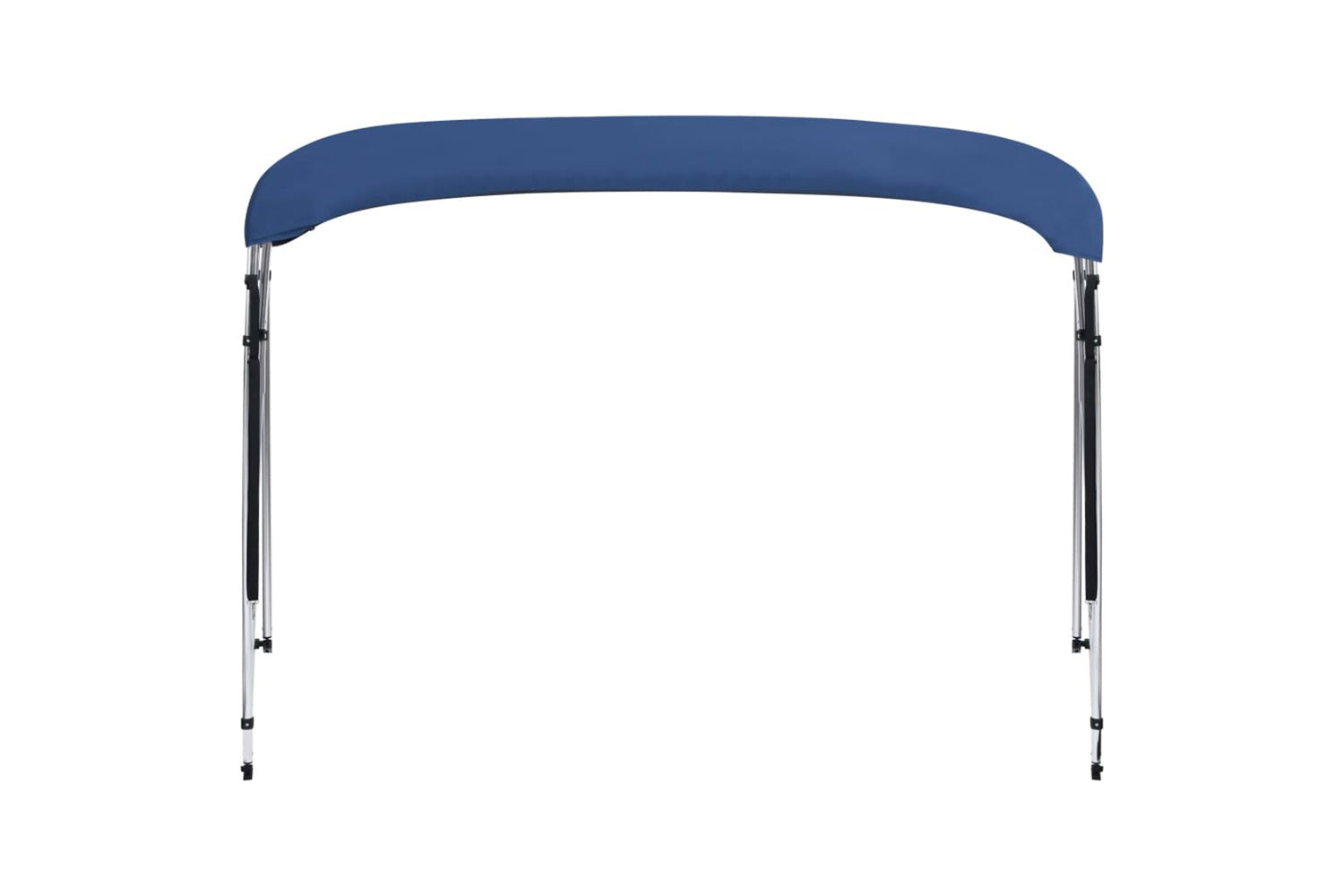 vidaXL 93141 4 Bow Bimini Top Navy Blue 243x(230-244)x137cm-6