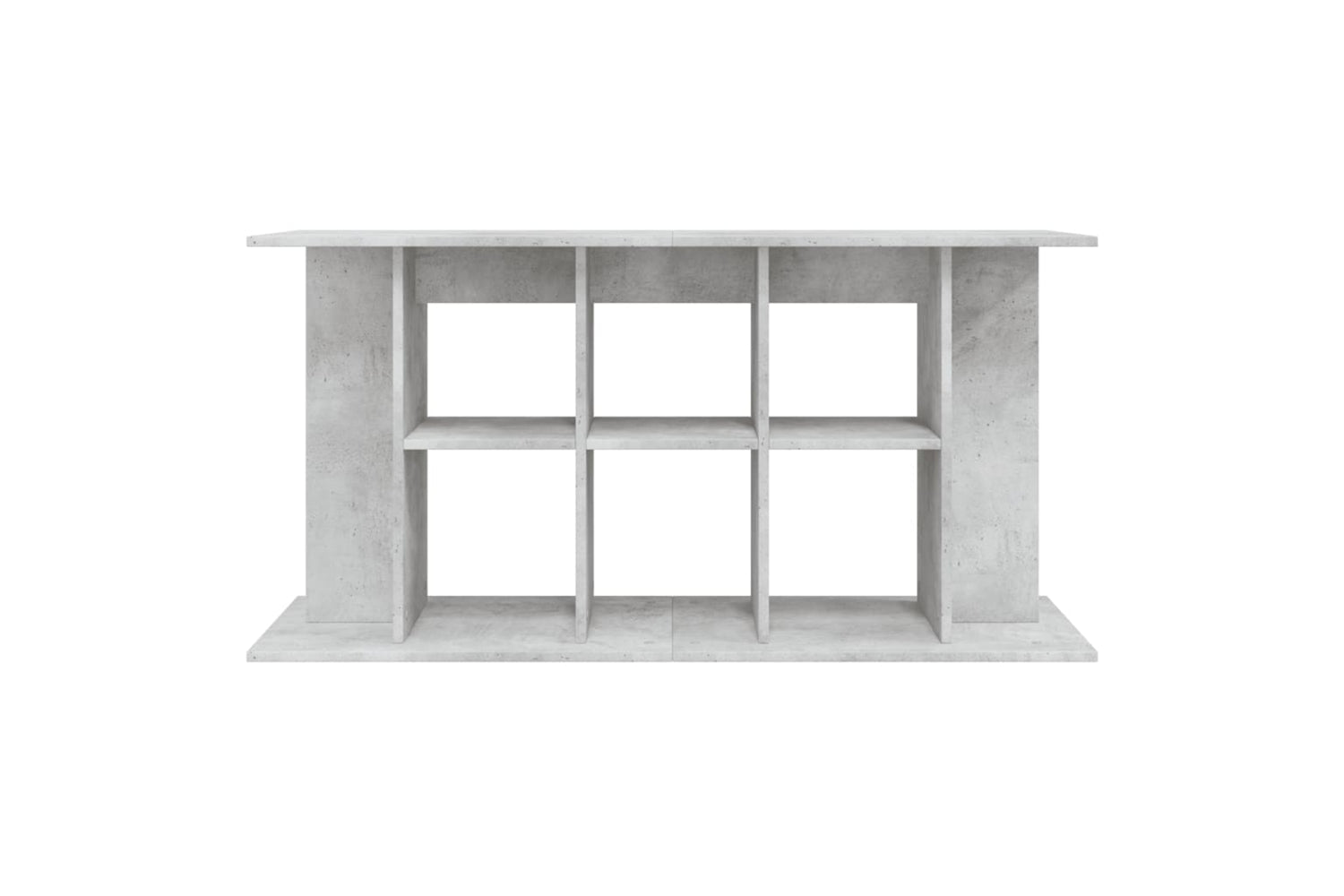 vidaXL 833595 Aquarium Stand Concrete Grey 120x40x60cm Engineered Wood-3