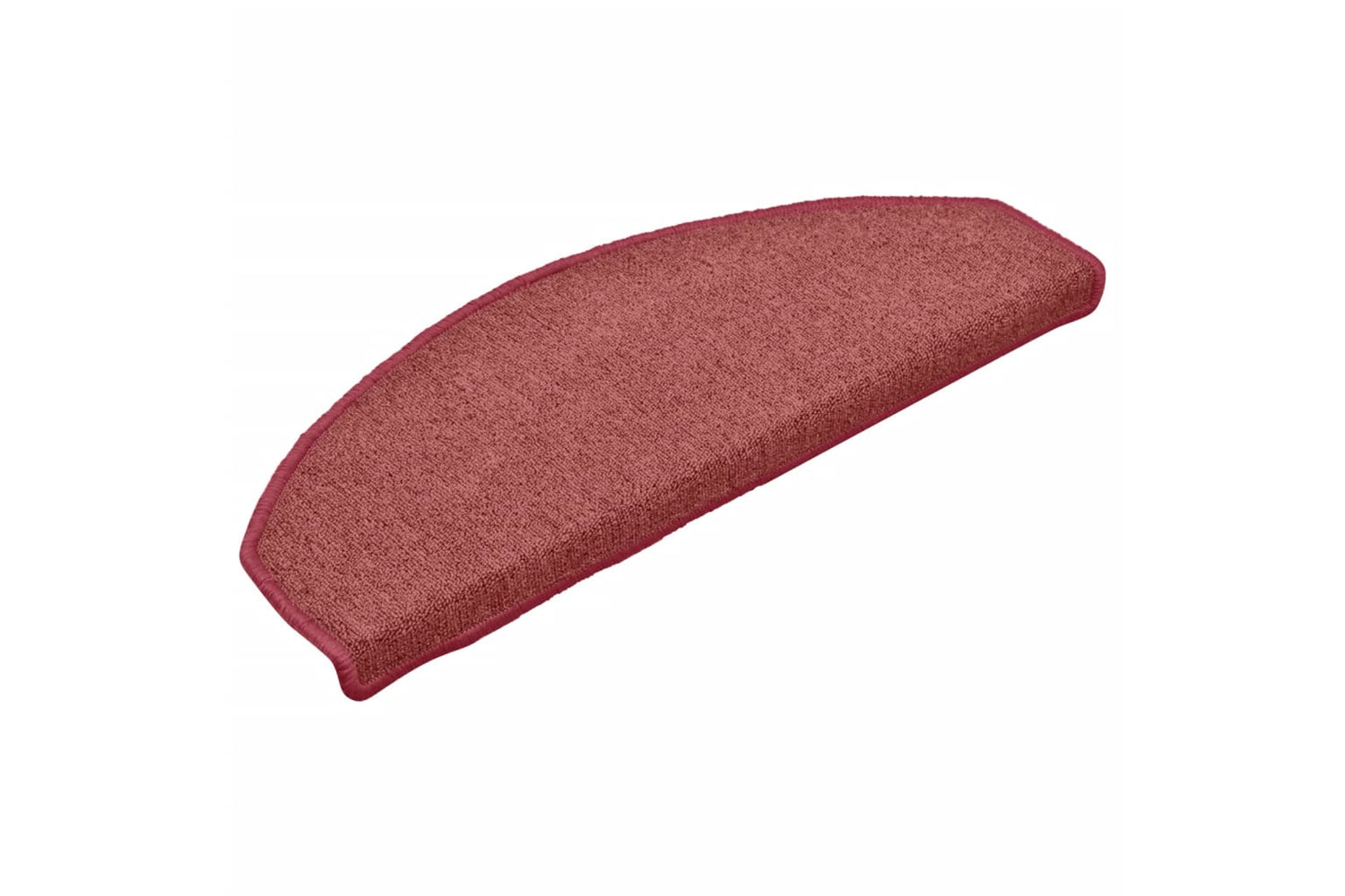 vidaXL 322373 Carpet Stair Treads 15 Pcs Red 65x24x4cm-2