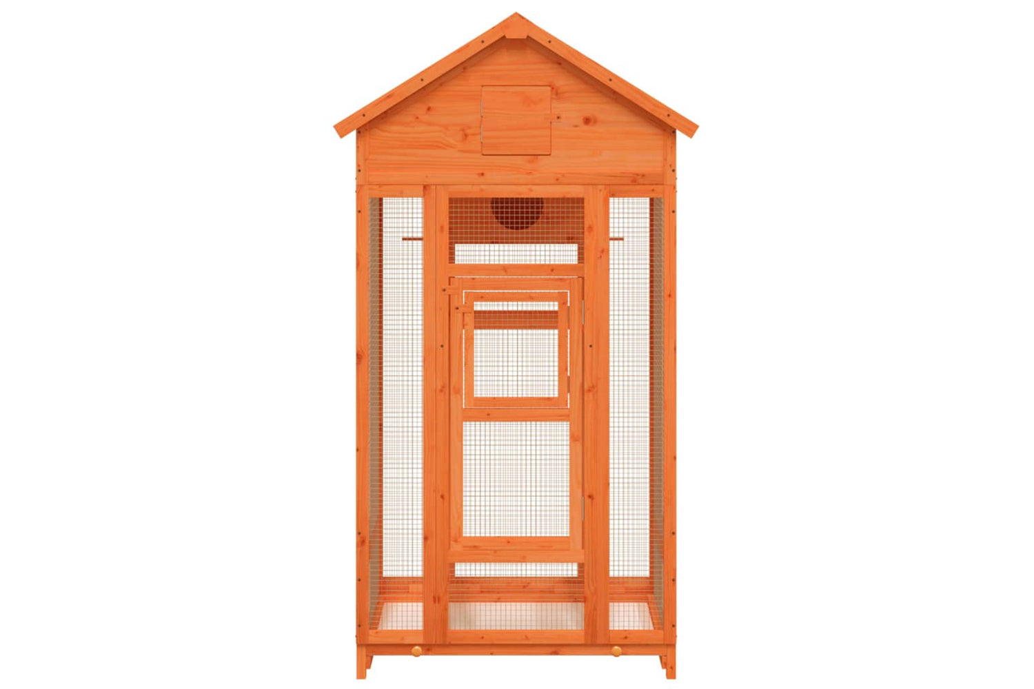 vidaXL 172252 Bird House Brown 91.5x53x170cm Solid Wood Pine-2