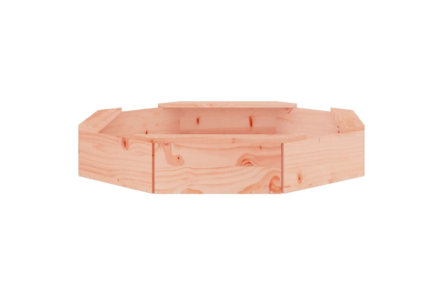 vidaXL 825014 Sandbox With Seats Octagon Solid Wood Douglas-3