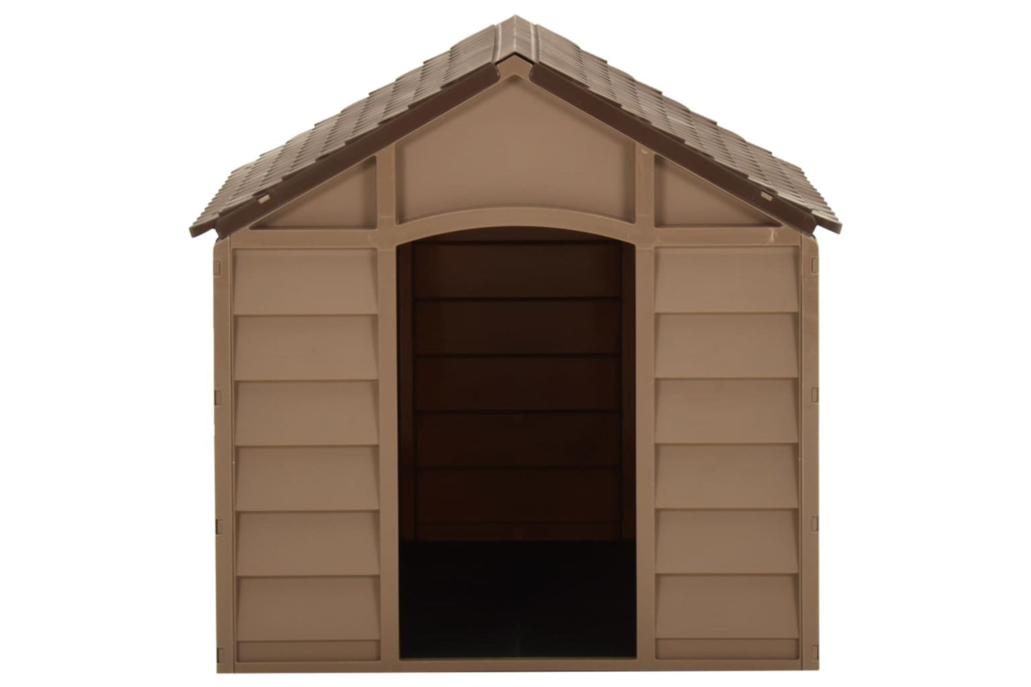 vidaXL 316180 Dog House Brown 71x71.5x68cm Pp-2