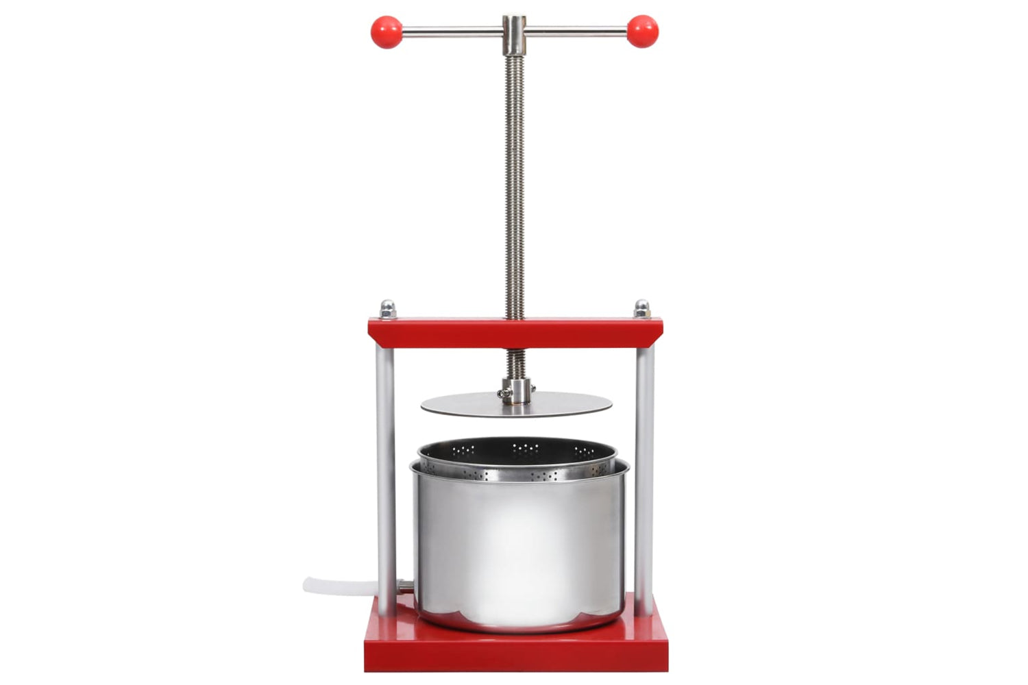 vidaXL 146897 Fruit And Wine Press Stainless Steel 6 L-2