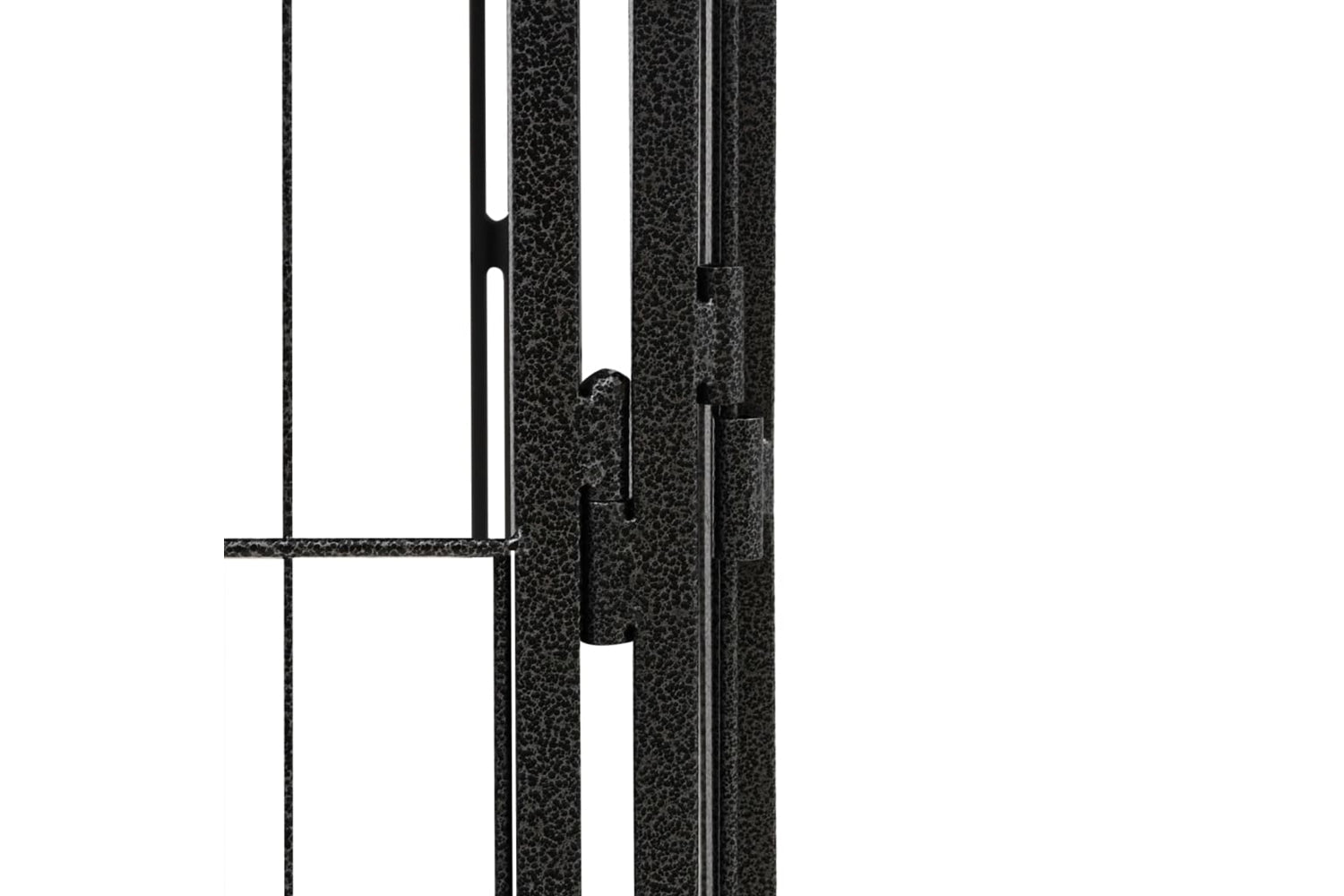 vidaXL 3115973 32-panel Dog Playpen Black 100x50cm Powder-coated Steel-5