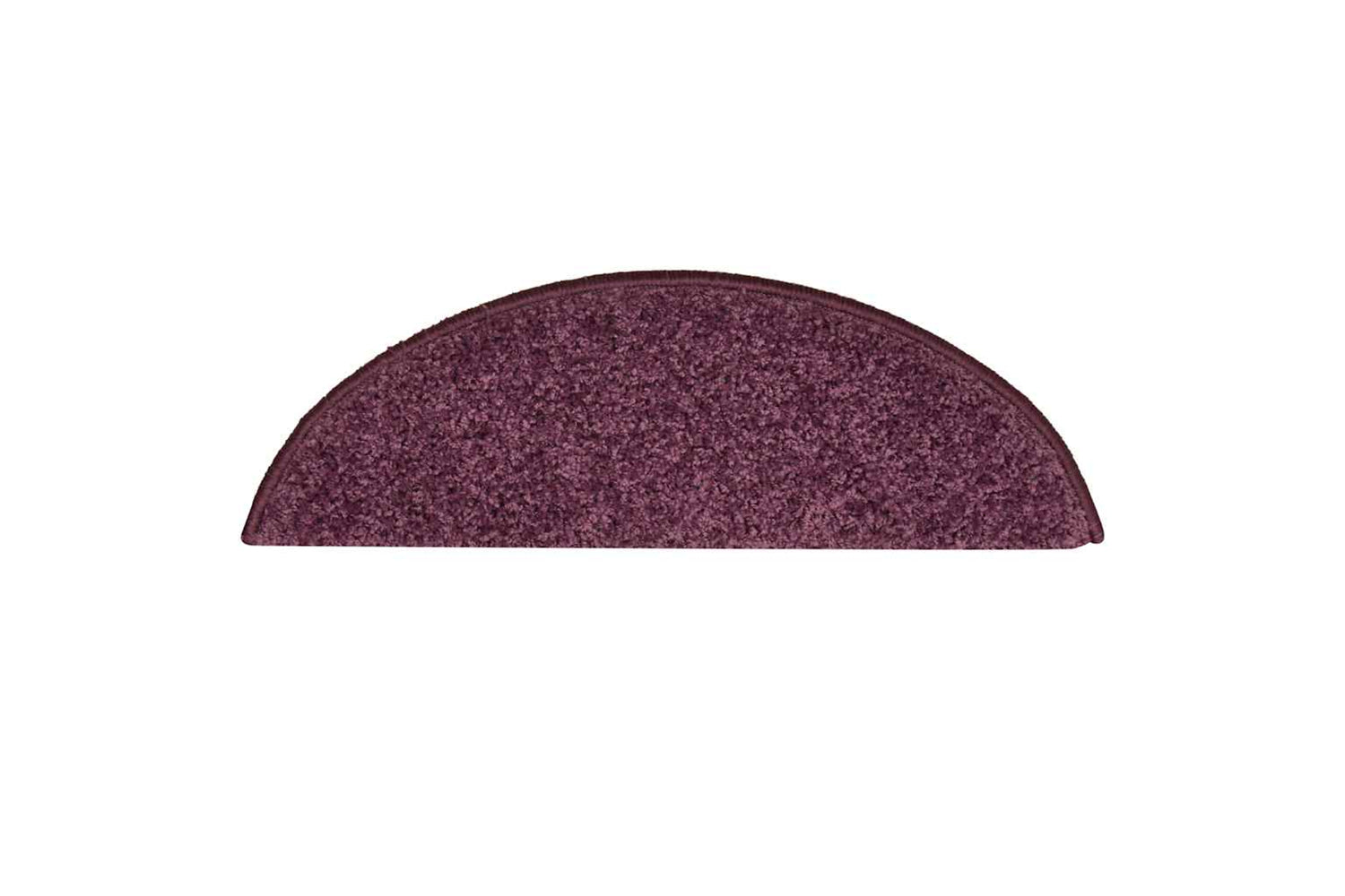 vidaXL 322384 Carpet Stair Treads 15 Pcs Dark Purple 56x17x3cm-5