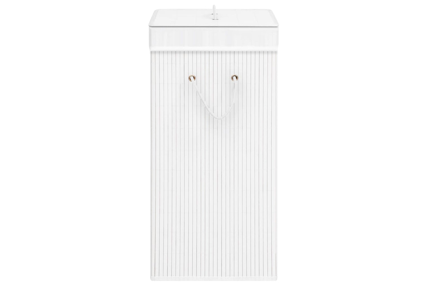 Vidaxl 320743 Bamboo Laundry Basket White 72 L-5