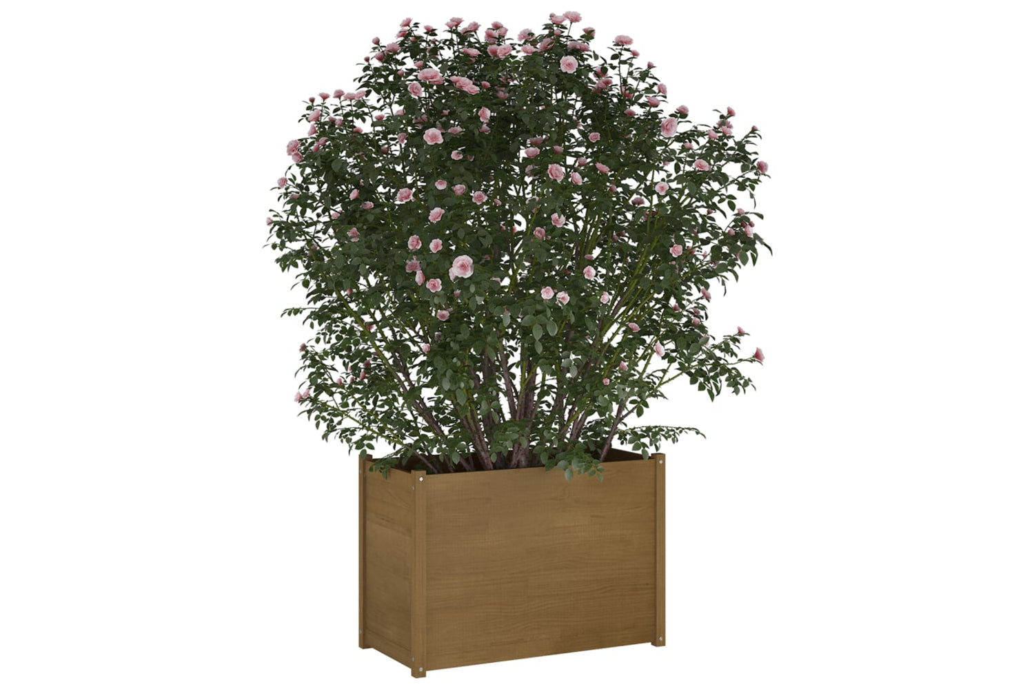 vidaXL 810737 Garden Planter Honey Brown 100x50x70cm Solid Pinewood-5
