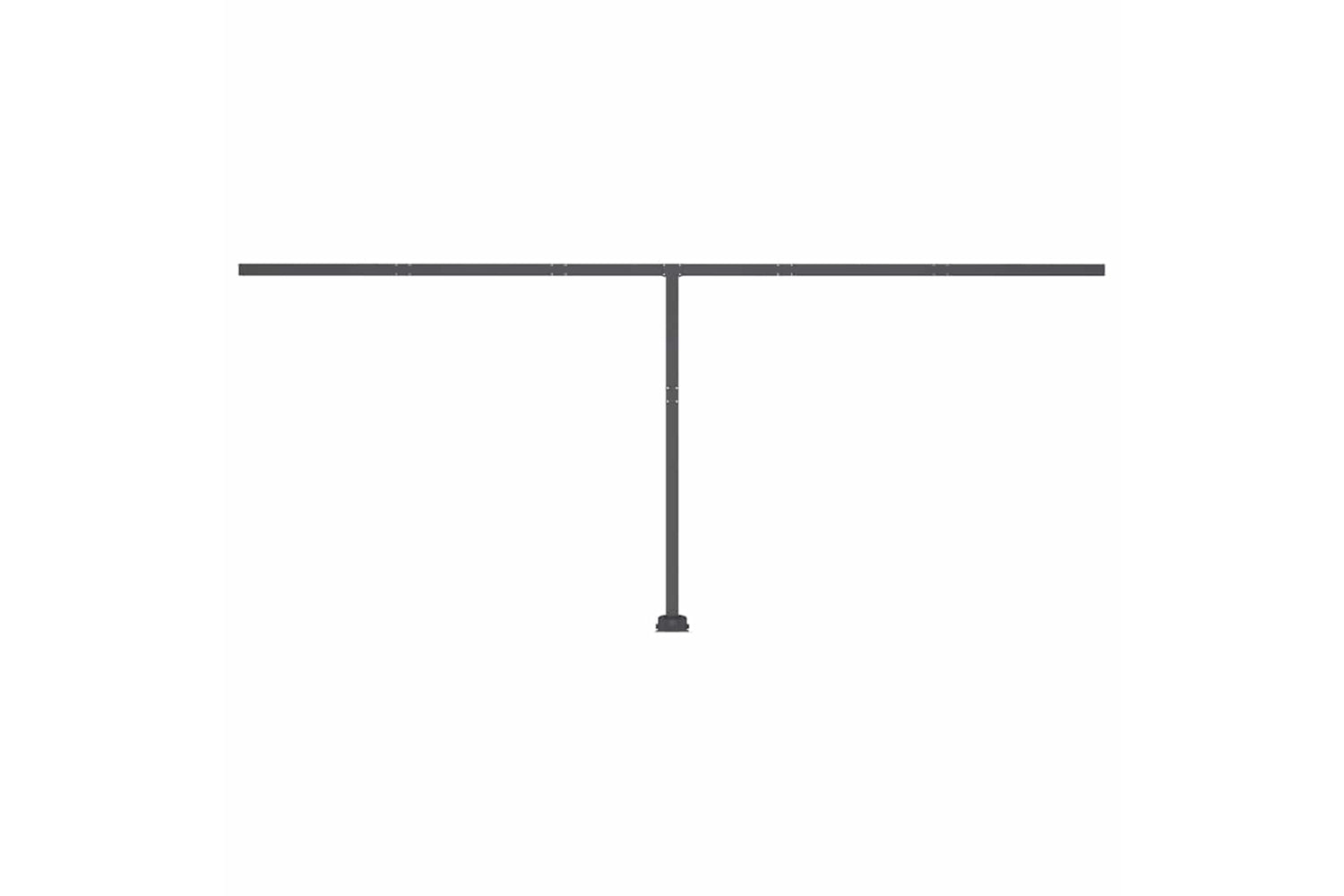 vidaXL 3069856 Freestanding Manual Retractable Awning 500x350cm Blue/white-7