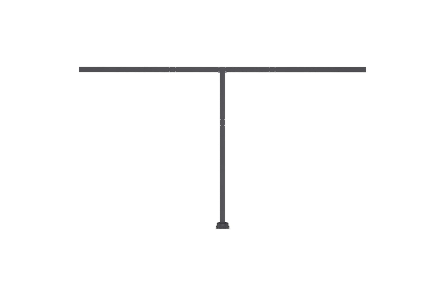 vidaXL 3069823 Manual Retractable Awning With Led 400x350cm Yellow And White-8