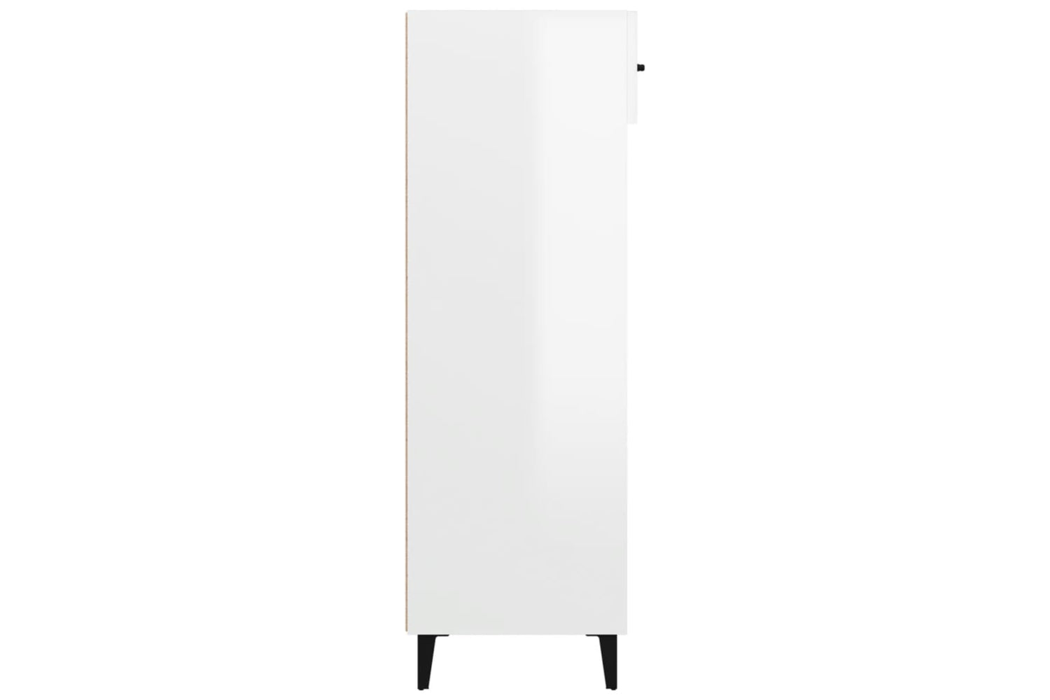 vidaXL 812795 Shoe Cabinet High Gloss White 60x35x105cm Engineered Wood-7