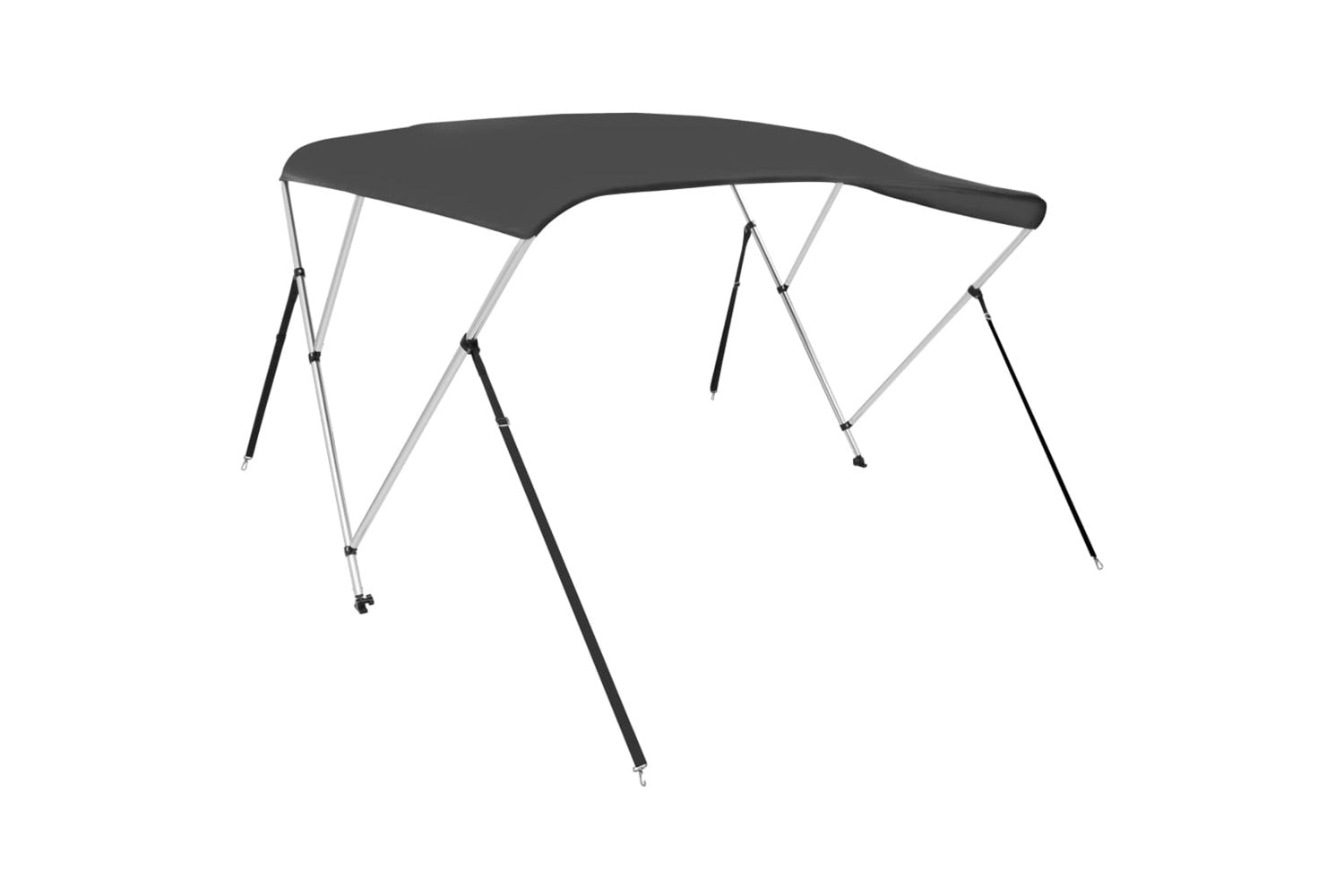 vidaXL 93133 3 Bow Bimini Top Anthracite 183x140x137cm-5