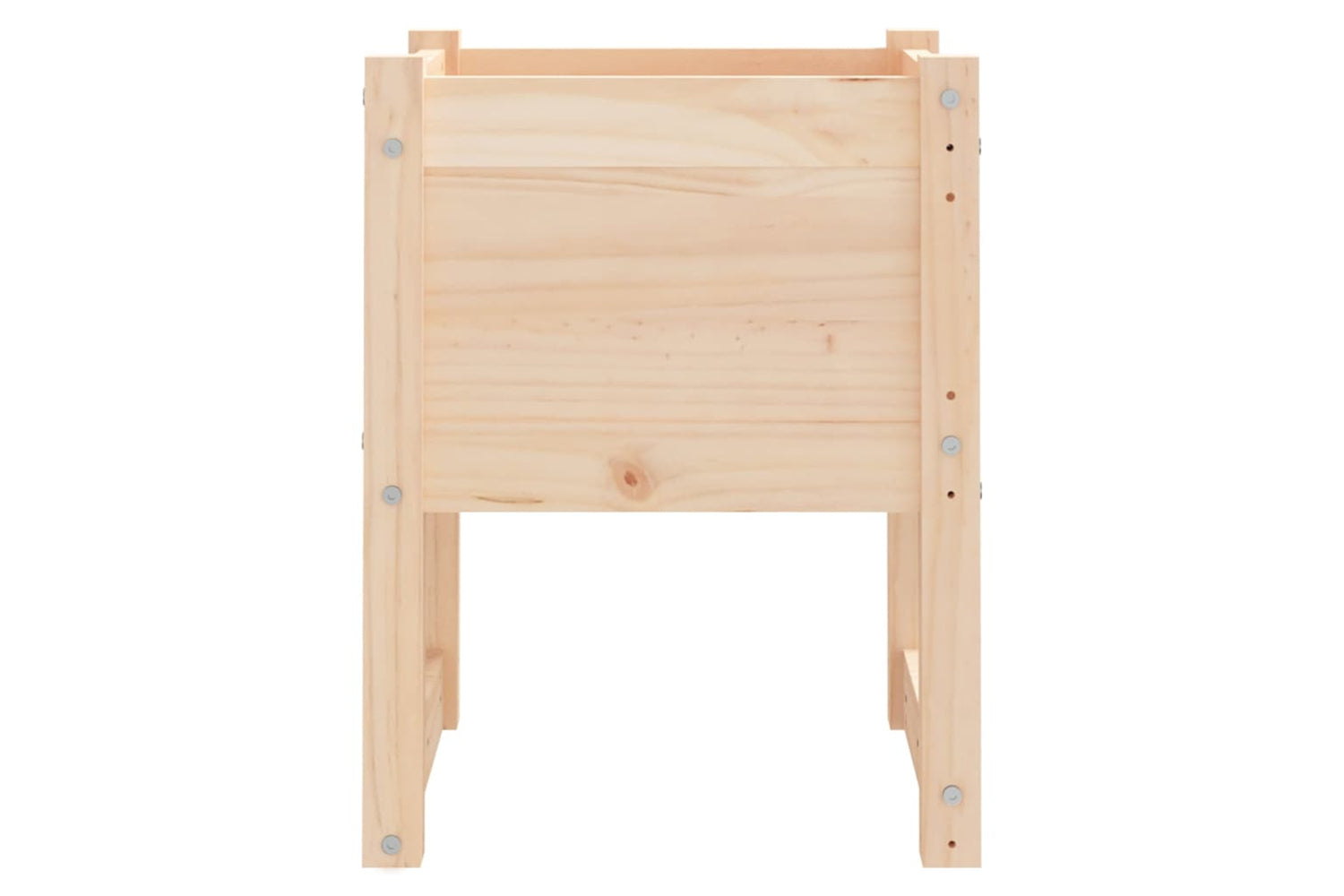 vidaXL 822107 Planter 40x40x52.5cm Solid Wood Pine-3