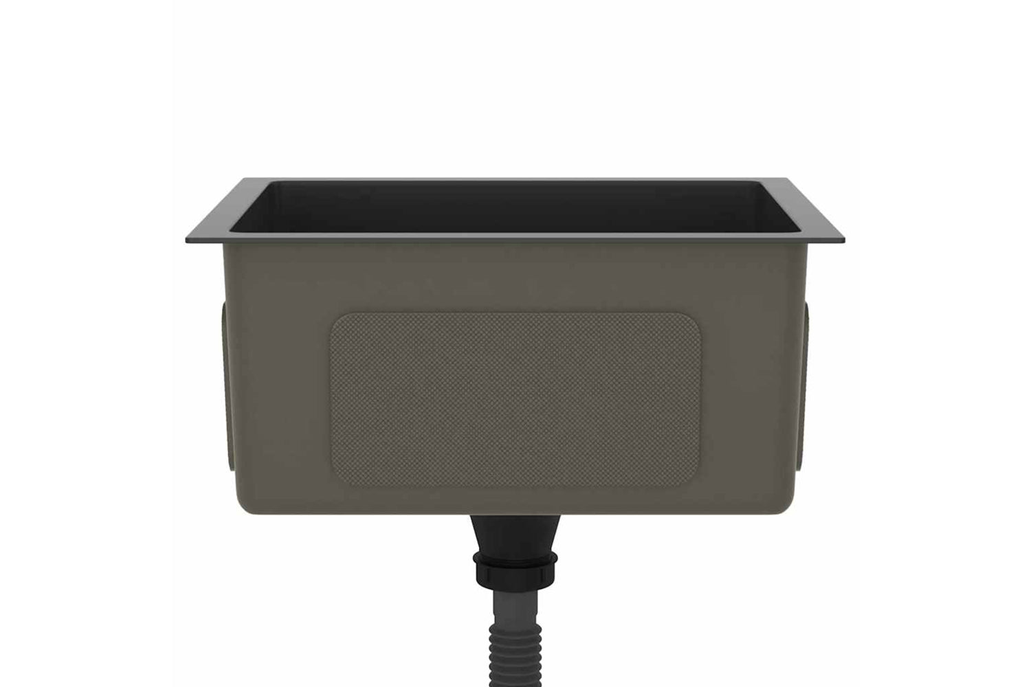 Vidaxl 51507 Handmade Kitchen Sink Black Stainless Steel-4