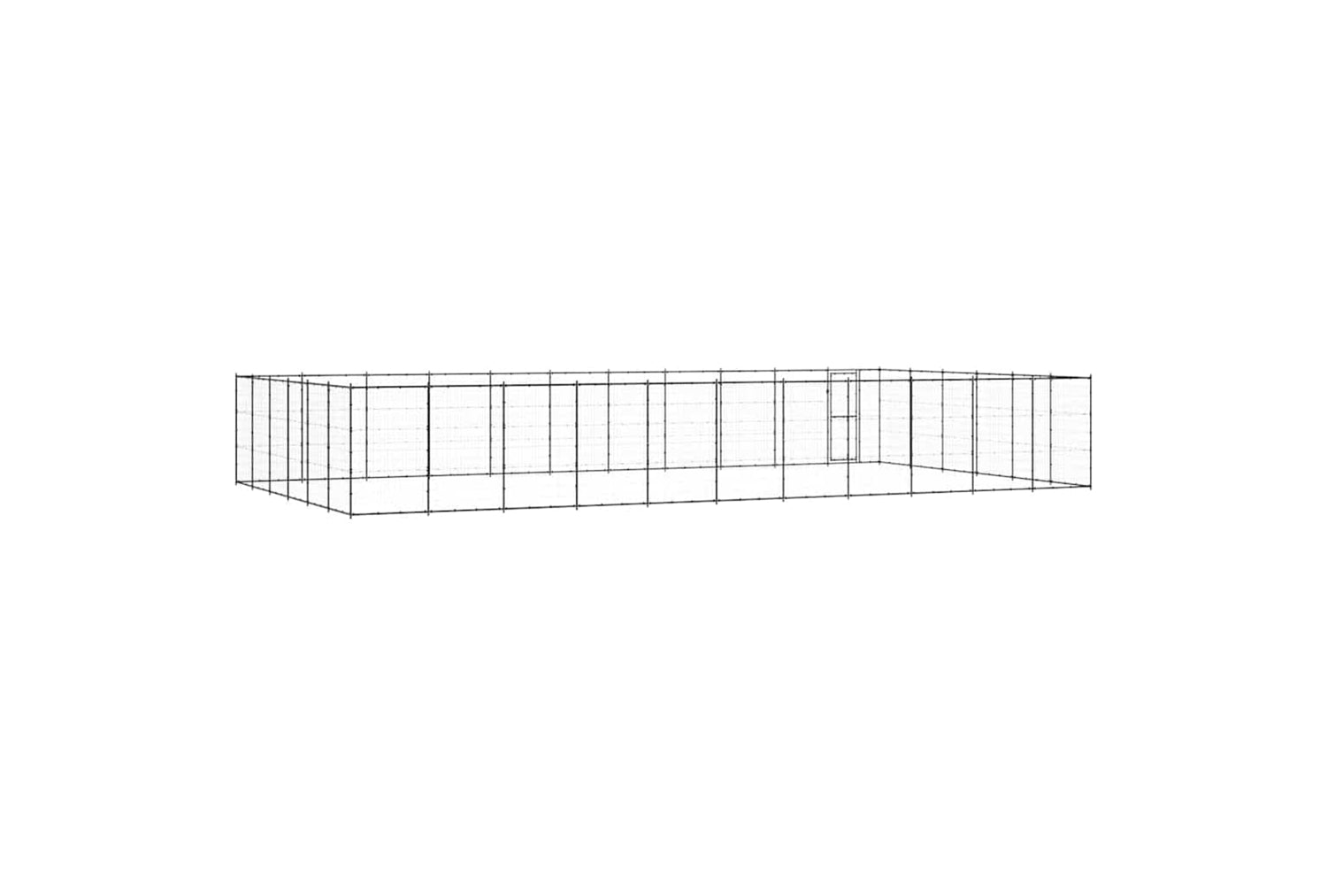 Vidaxl 3082327 Outdoor Dog Kennel Steel 79.86 M2-5