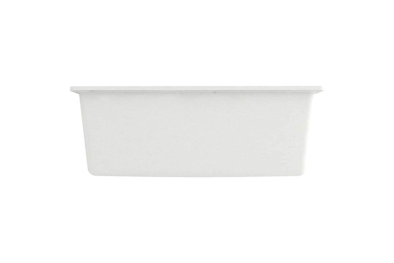 Vidaxl 147064 Kitchen Sink With Overflow Hole White Granite-3