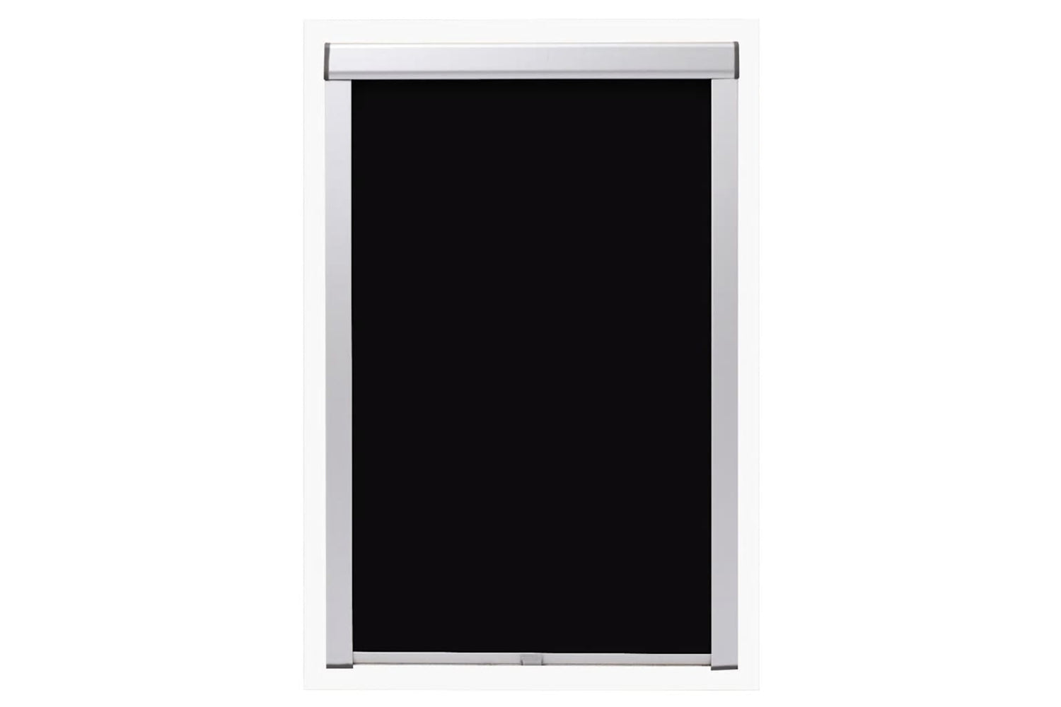 Vidaxl Blackout Roller Blind Black Ck04-3