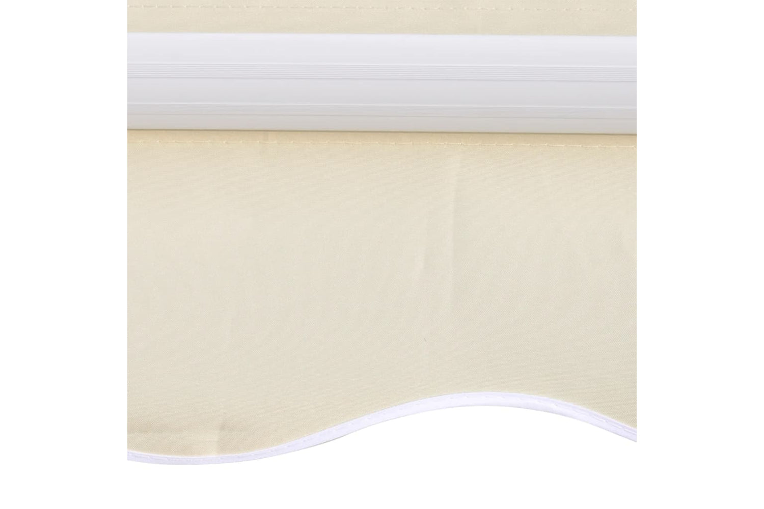 vidaXL 143702 Awning Top Sunshade Canvas Cream 350x250cm-3