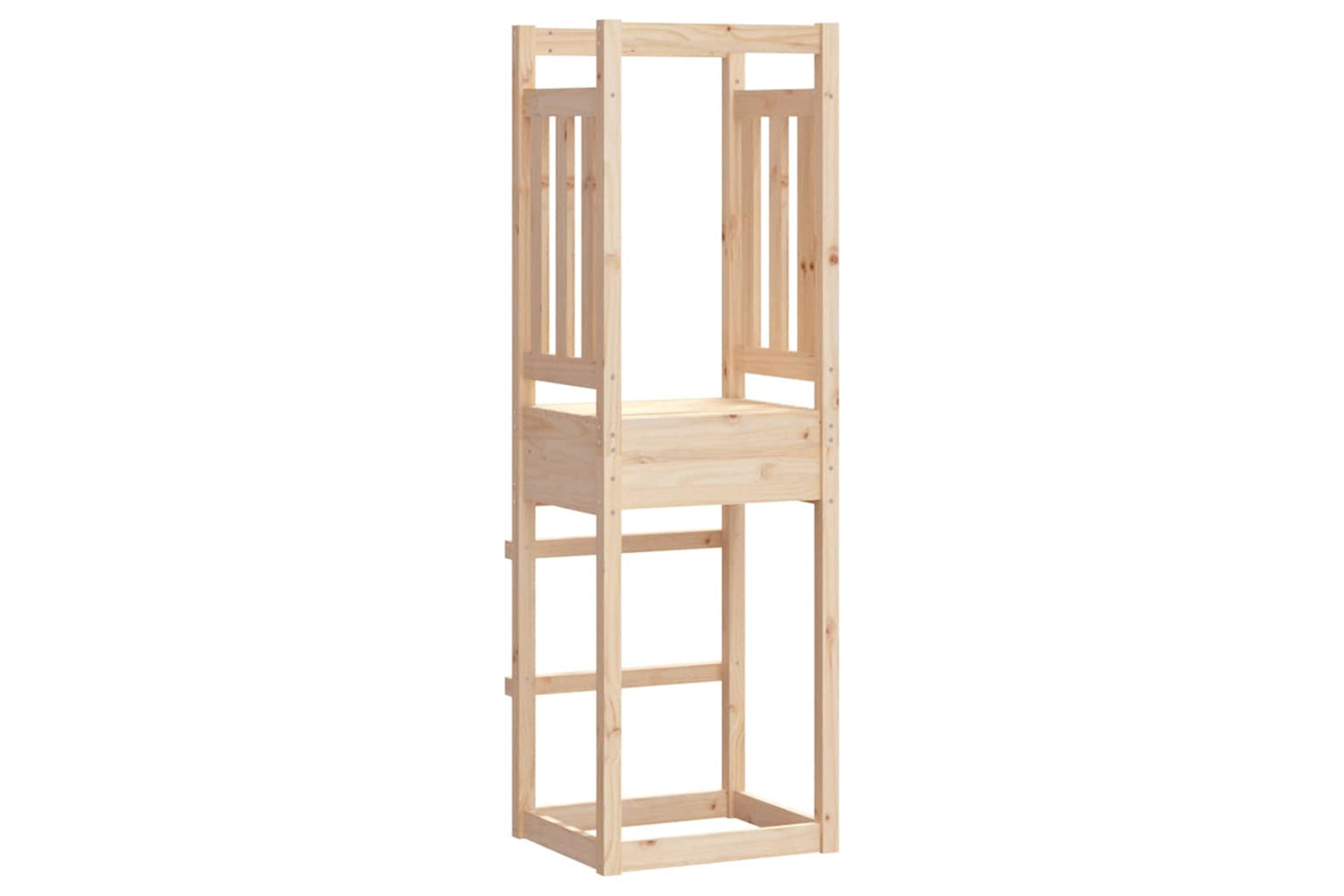 Vidaxl Play Tower 53x46.5x169 Cm Solid Wood Pine-3