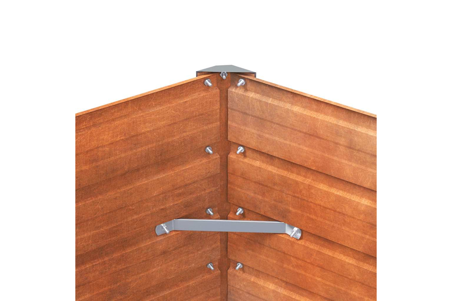 Vidaxl Garden Raised Bed Rusty 100x40x45 Cm Corten Steel-6