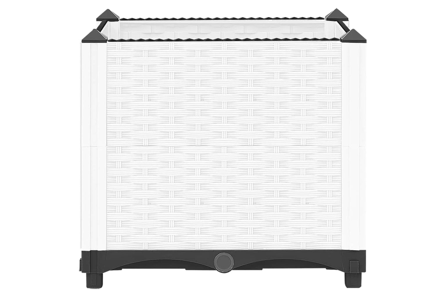vidaXL Raised Bed 40x40x38cm Polypropylene-4