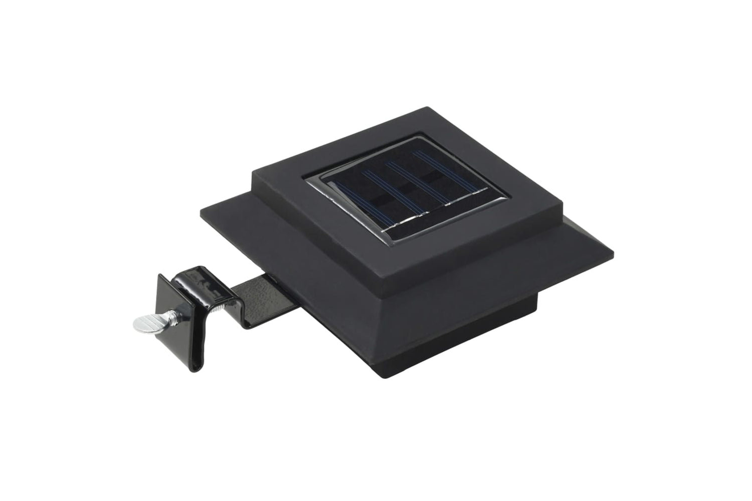 vidaXL 44468 Outdoor Solar Lamps 6 Pcs Led Square 12cm Black-3