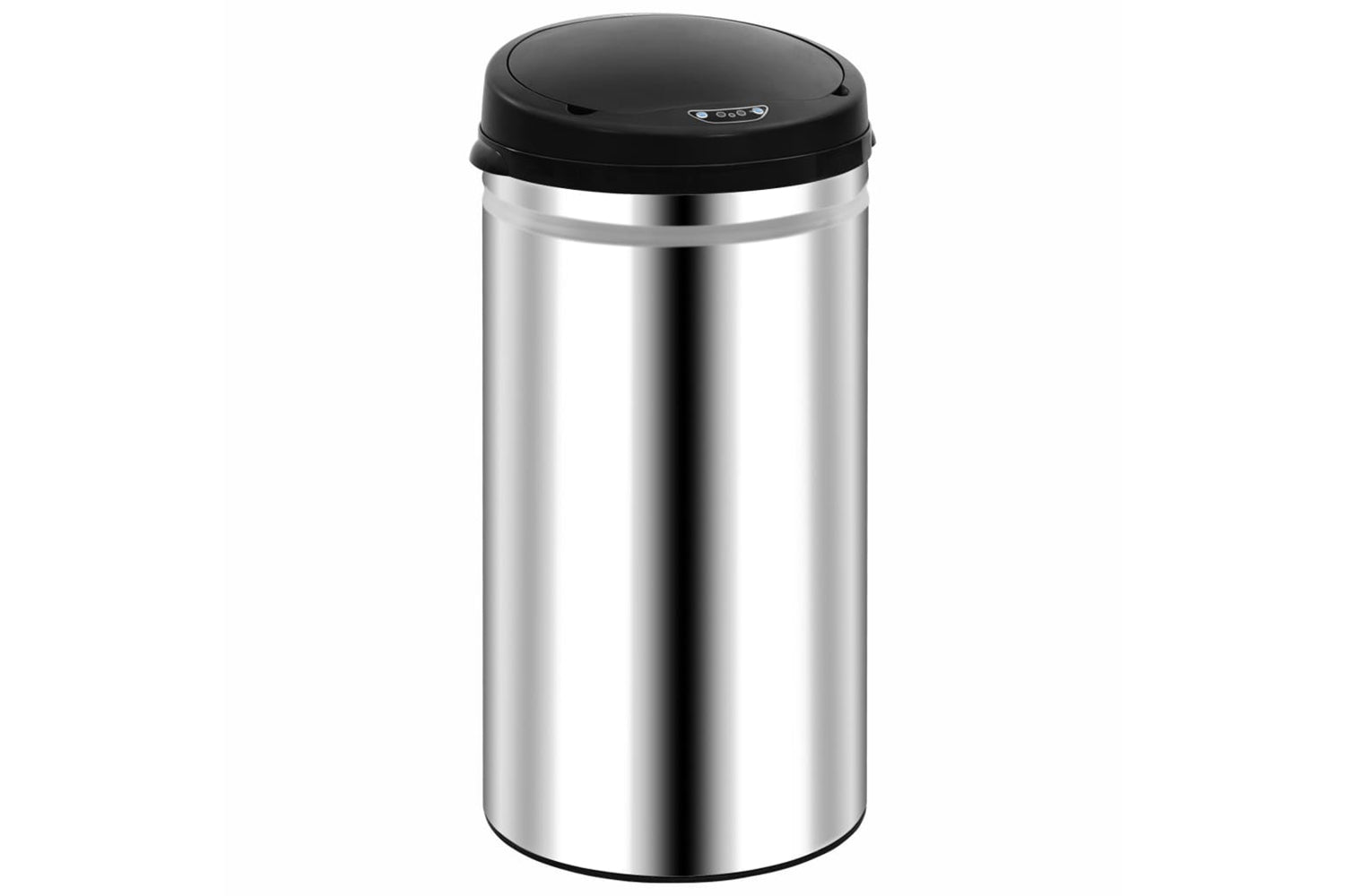 Vidaxl 322694 Automatic Sensor Dustbin 50 L Stainless Steel-2