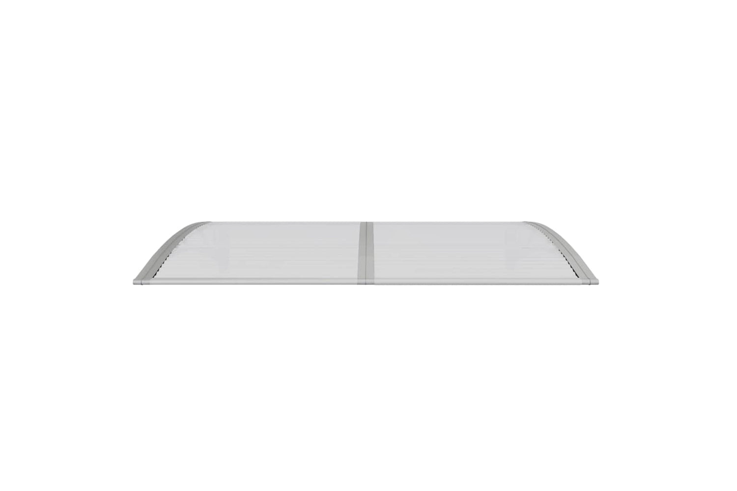 vidaXL Door Canopy Grey 150x100cm Polycarbonate-3