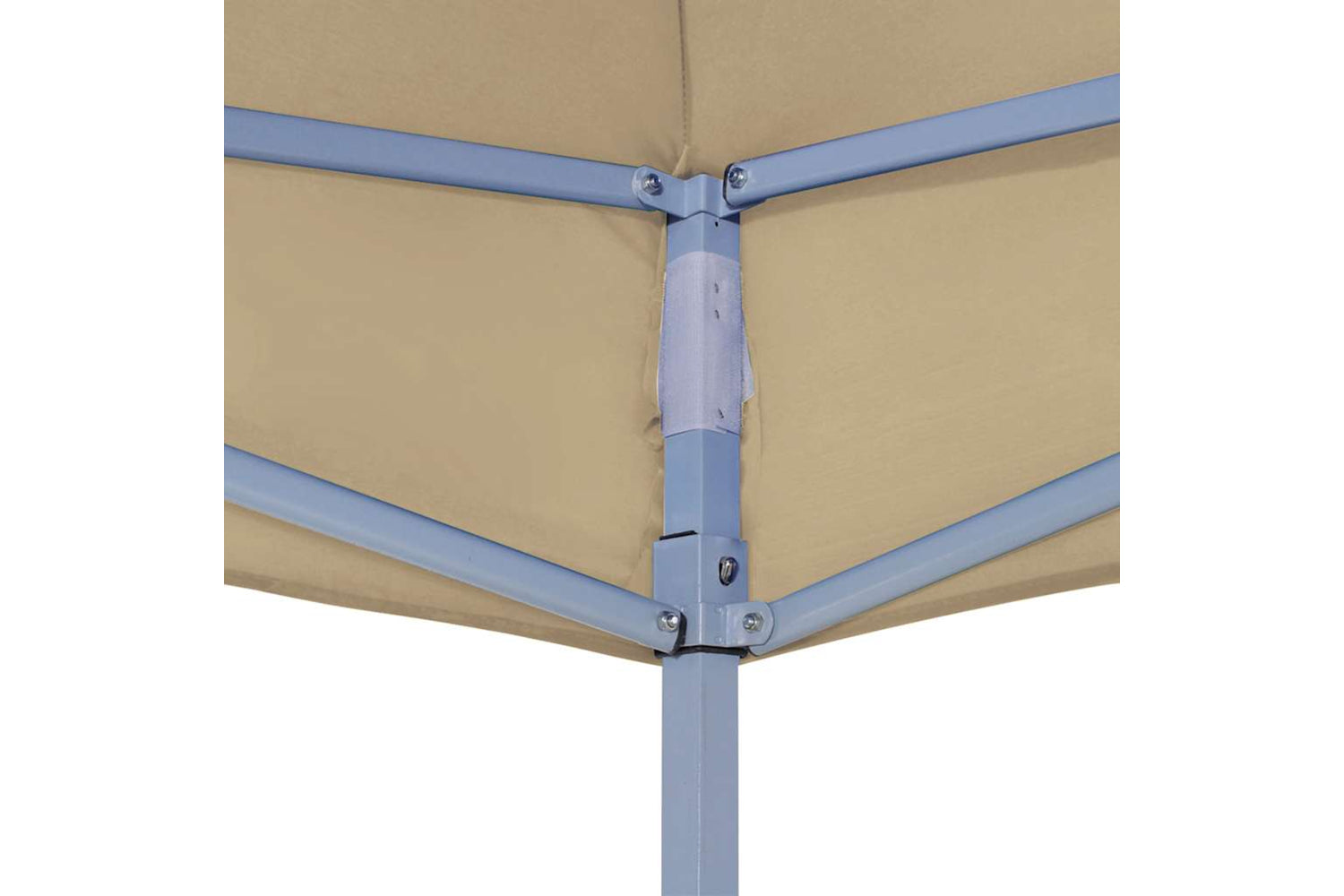 Vidaxl Party Tent Roof 4x3 M Beige 270 G/m2-5