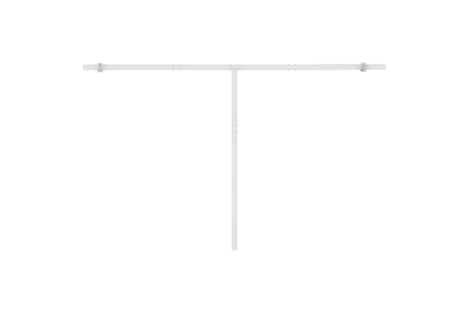 vidaXL 3069622 Manual Retractable Awning With Led 400x350cm Cream-8