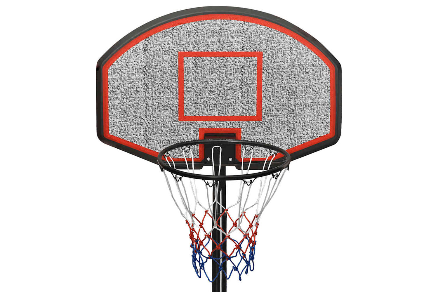 Vidaxl Basketball Stand Black 237-307 Cm Polyethene-5