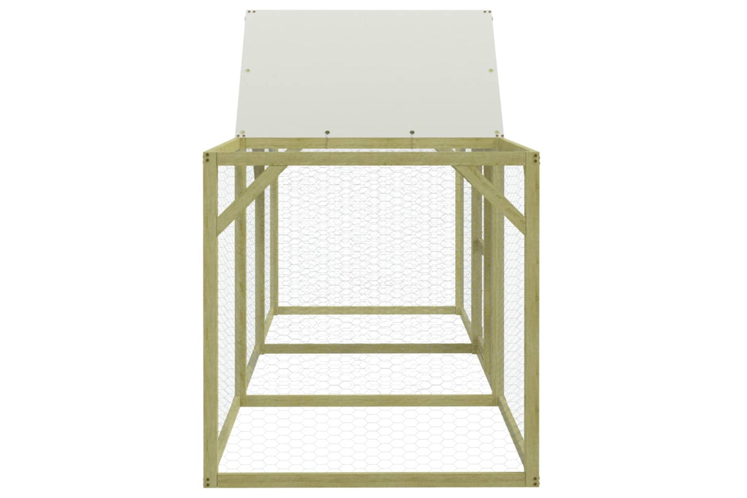 vidaXL 3102982 Chicken Coop 300x100x150cm Impregnated Solid Wood Pine-3