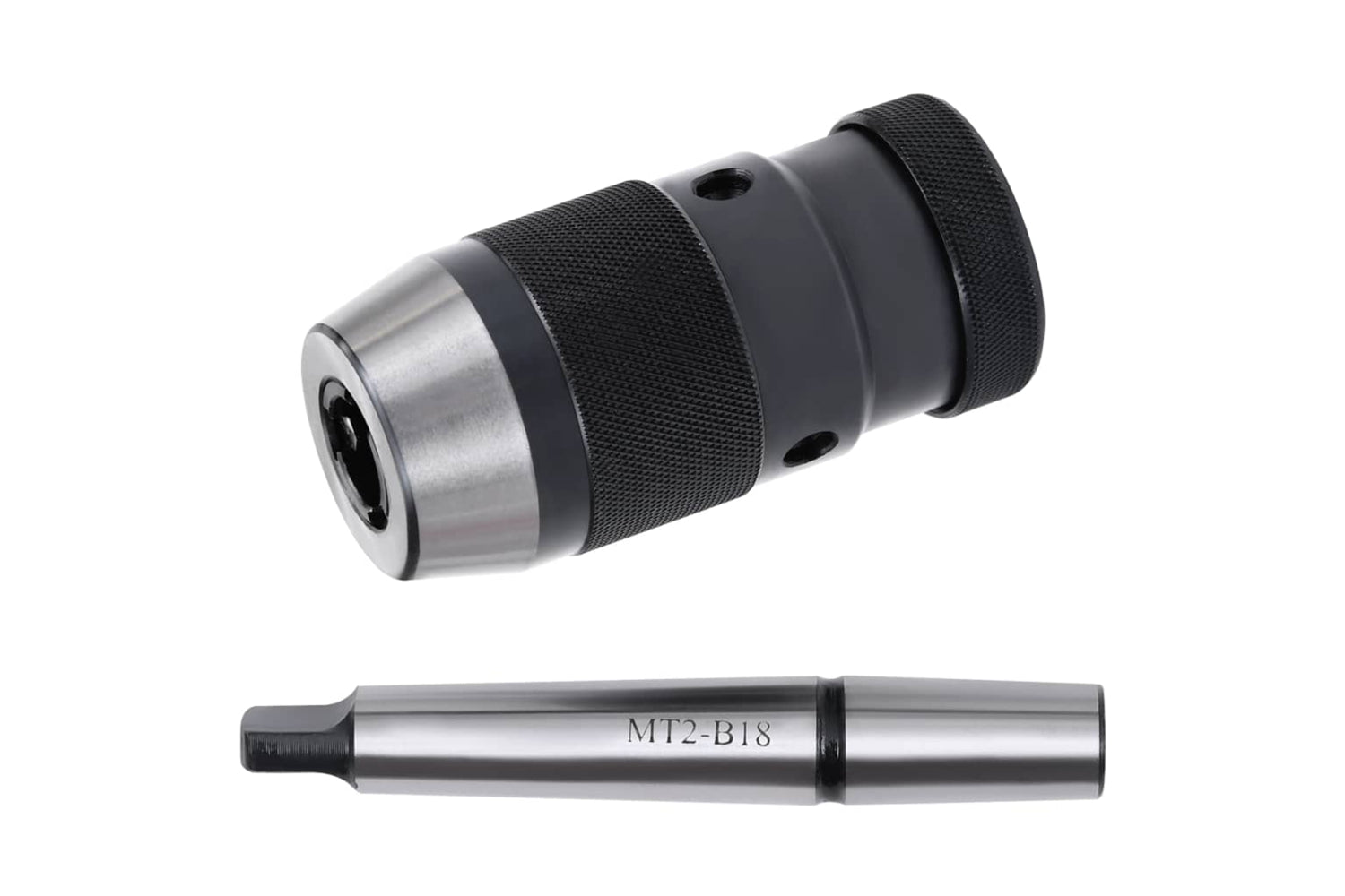 vidaXL 146696 Quick Release Drill Chuck Mt2-b18 With 16mm Clamping Range-2