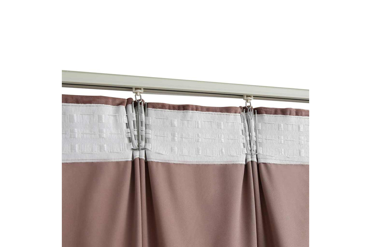 Vidaxl Blackout Curtains 2pcs With Hooks Velvet Antique Pink 140x225cm-3