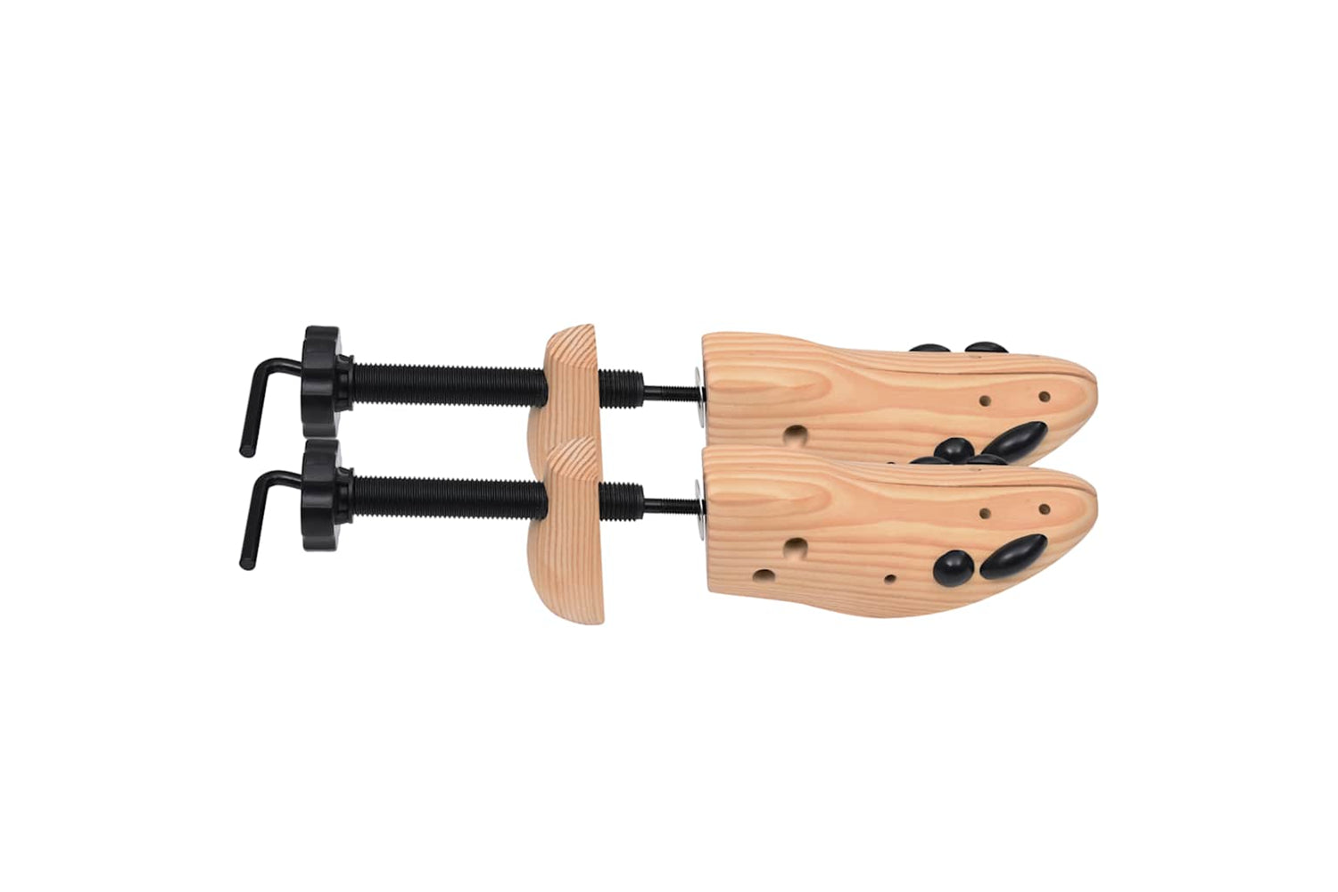 Vidaxl 30170 Shoe Trees Size 36-40 Solid Pine Wood-4