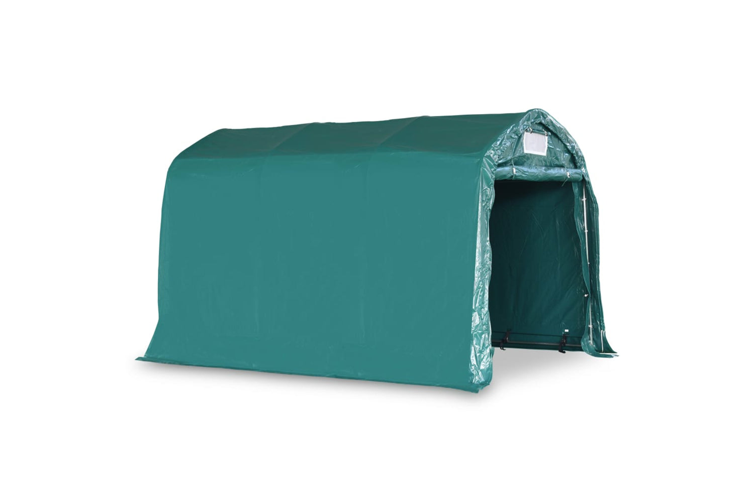 Vidaxl 3056432 Garage Tent Pvc 2.4x3.6 M Green-2