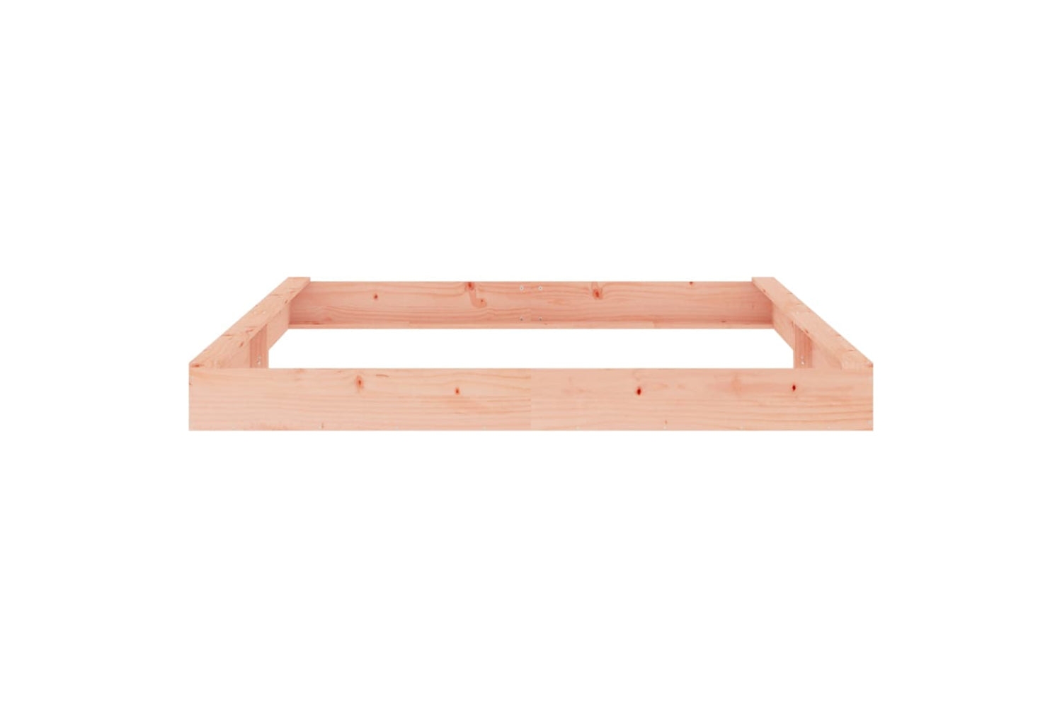 vidaXL 825049 Sandbox With Seats Square Solid Wood Douglas-4