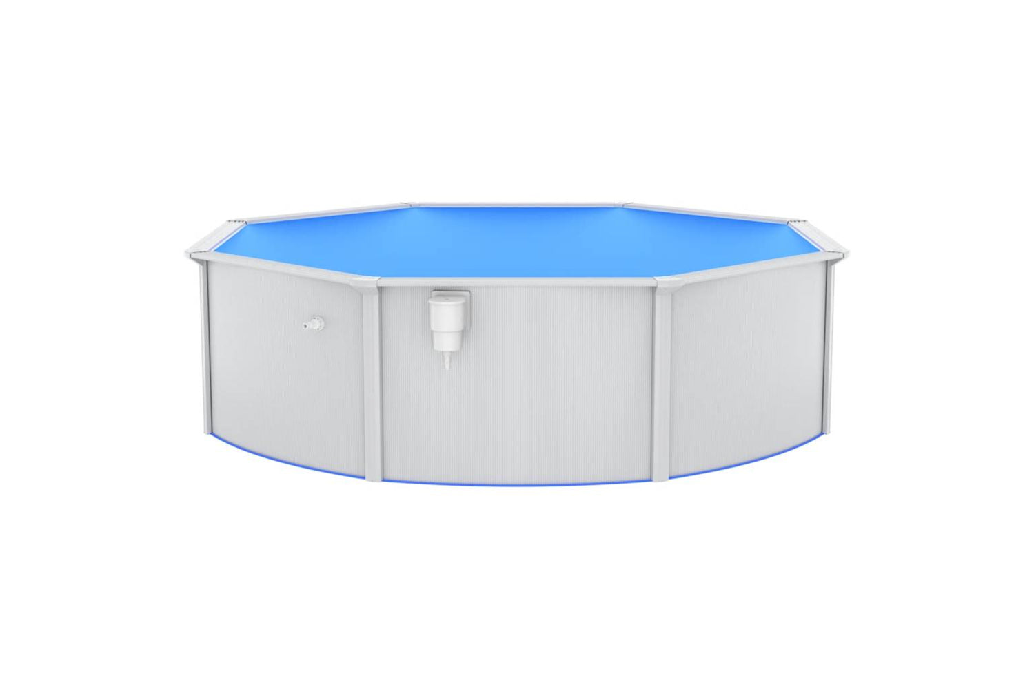 vidaXL 3098041 Swimming Pool With Safety Ladder 460x120cm-2