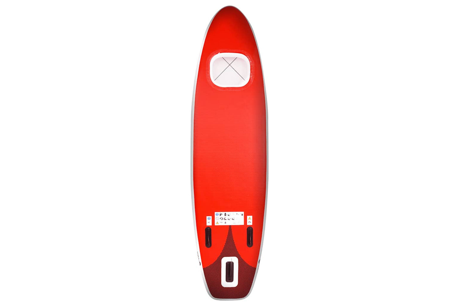 Vidaxl Inflatable Stand Up Paddle Board Set Red 360x81x10 Cm-4